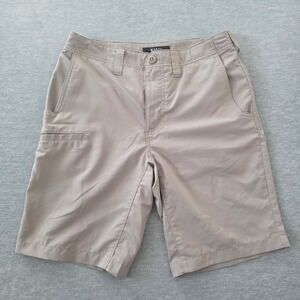 5.11 Tactical Mens Tan Polyester Lightweight Utility Shorts Size 30 LIN-4389-1